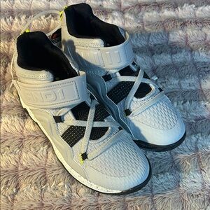 AND1 Kids' Gray  and Black Sneakers size 5